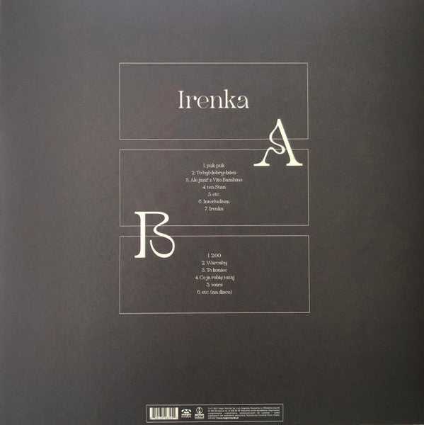 Sanah : Irenka (LP, Album)