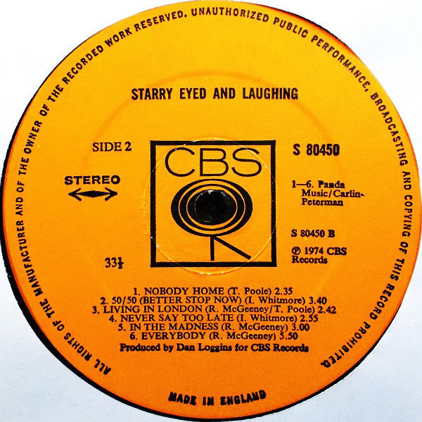 Starry Eyed & Laughing* : Starry Eyed & Laughing (LP, Album)