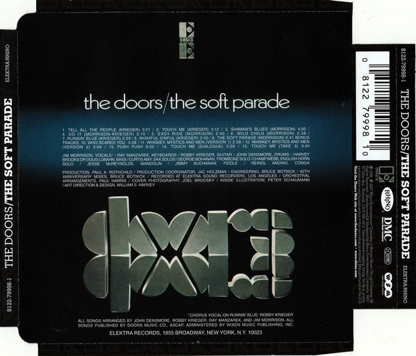 The Doors : The Soft Parade (CD, Album, RE, RM, 40t)