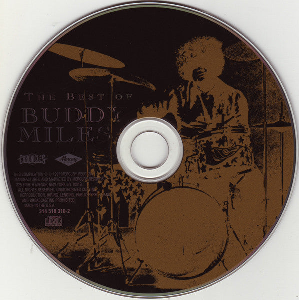 Buddy Miles : The Best Of (CD, Comp, RM)