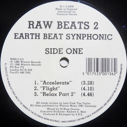 Earth Beat Synphonic / The Movement (5) : Raw Beats 2 (12")