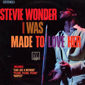 Stevie Wonder : I Was Made To Love Her (LP, Album, RE)