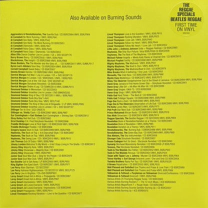 The Reggae Specials : Beatles Reggae (LP, Album, Ltd)