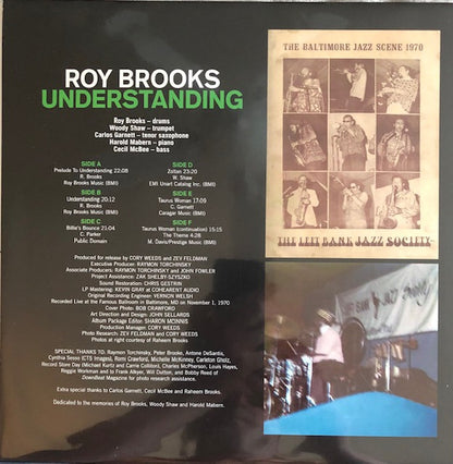 Roy Brooks : Understanding (3xLP, Album, RSD, Dlx, Ltd, Num, RM, 180)