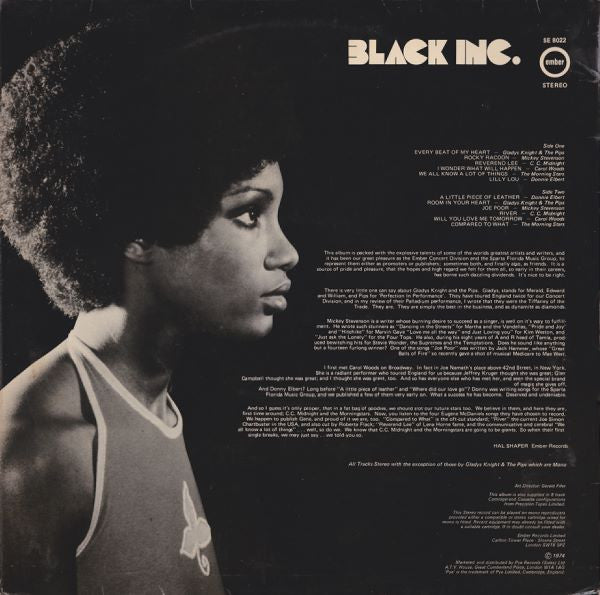 Various : Black Inc. (LP, Comp)