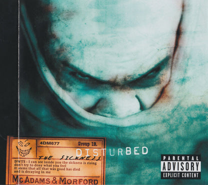 Disturbed : The Sickness (CD, Album, RE)