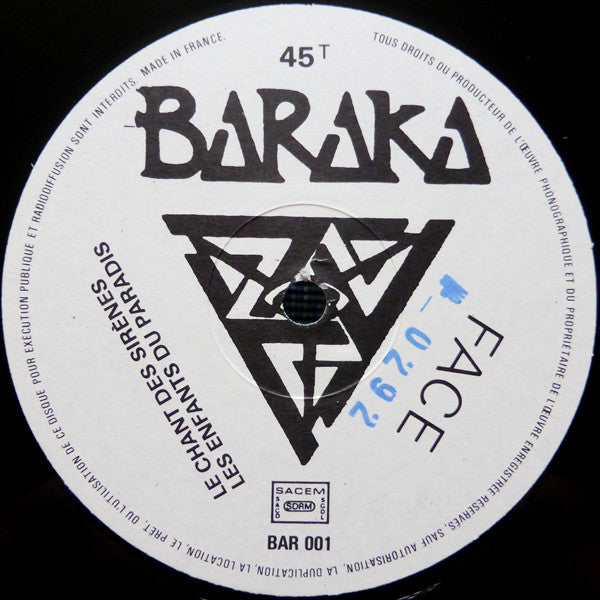 Baraka (6) : Baraka (12", MiniAlbum)