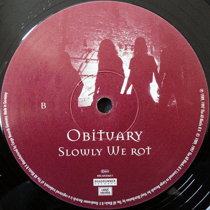 Obituary : Slowly We Rot (LP, Album, RE, RM, 180)