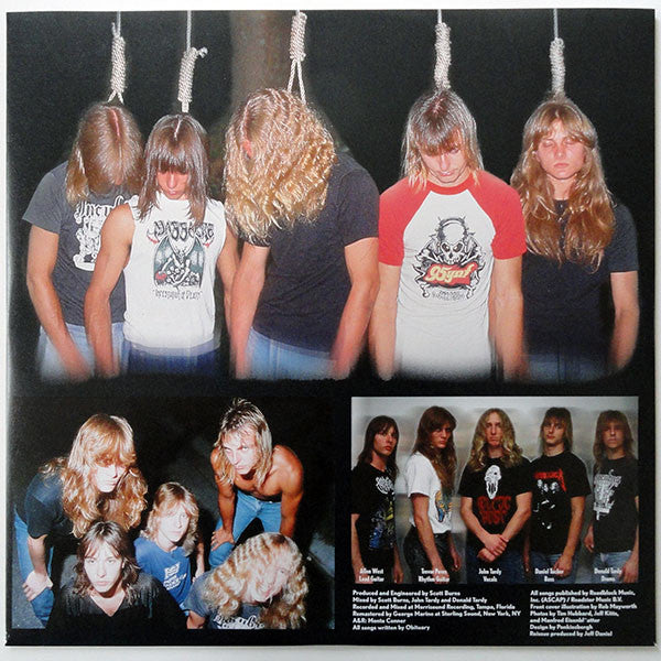 Obituary : Slowly We Rot (LP, Album, RE, RM, 180)