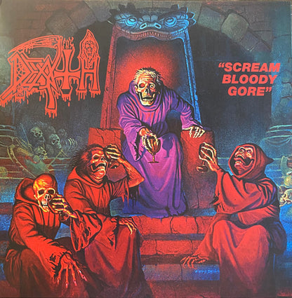 Death (2) : Scream Bloody Gore (LP, Album, Ltd, RE, RM, RP, But)