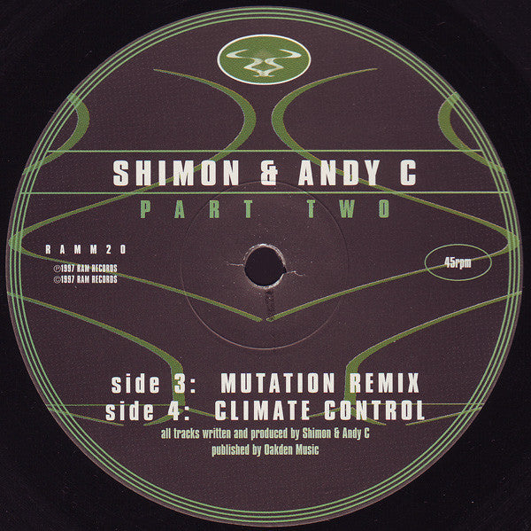 Shimon & Andy C* : Terraform EP (2x12", EP)