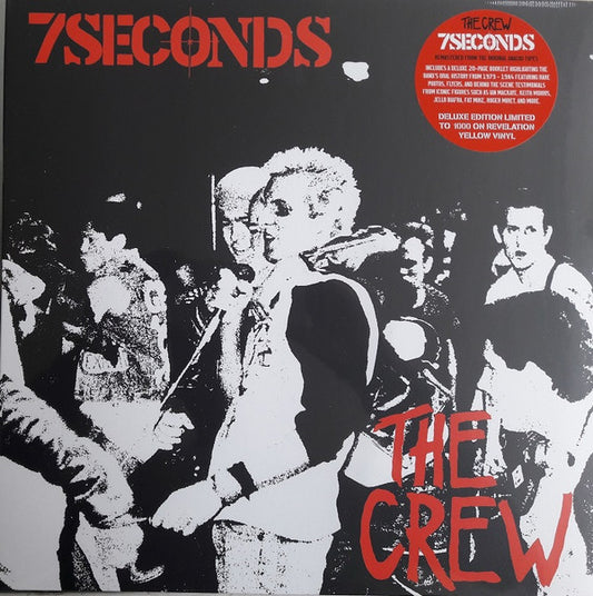 7 Seconds : The Crew (LP, Album, Dlx, Ltd, RE, RM, Yel)
