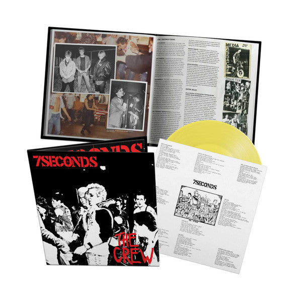 7 Seconds : The Crew (LP, Album, Dlx, Ltd, RE, RM, Yel)