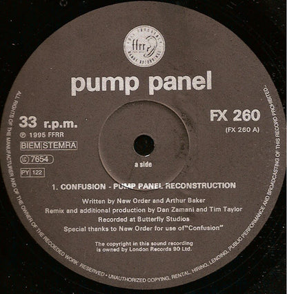 Pump Panel* : Confusion / Re-Mover (2x12")