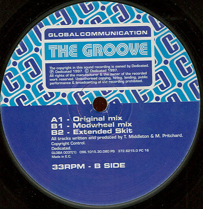 Global Communication : The Groove (12", Single, Dis)