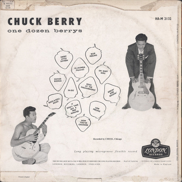 Chuck Berry : One Dozen Berrys (LP, Album, Mono)