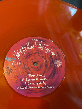Dave (403) : We're All Alone In This Together (2xLP, Album, Ltd, Red)