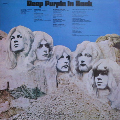 Deep Purple : In Rock (LP, Album, RE)