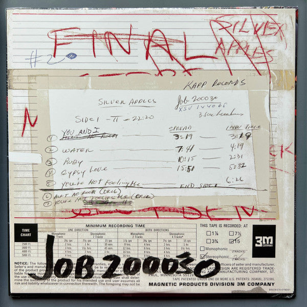 Silver Apples : Contact (LP, Album, Ltd, RE, Blu)