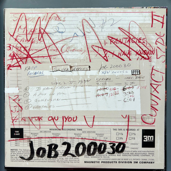 Silver Apples : Contact (LP, Album, Ltd, RE, Blu)