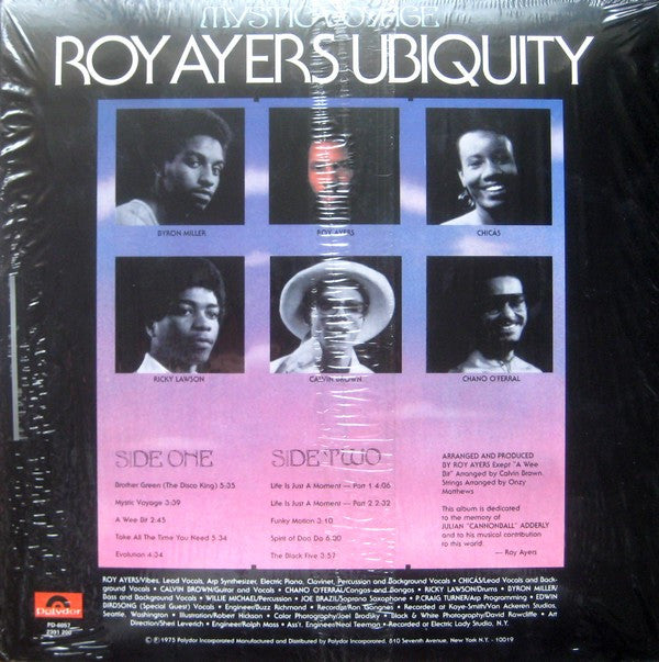 Roy Ayers Ubiquity : Mystic Voyage (LP, Album, RE)