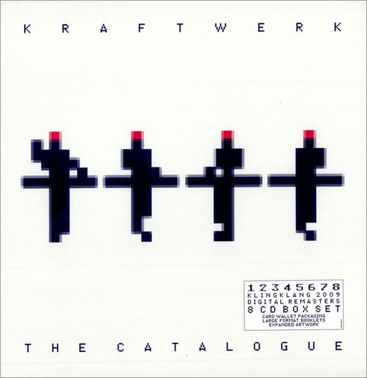 Kraftwerk : The Catalogue (Box, Comp, RM + CD, Album, RE + CD, Album, RE + CD)