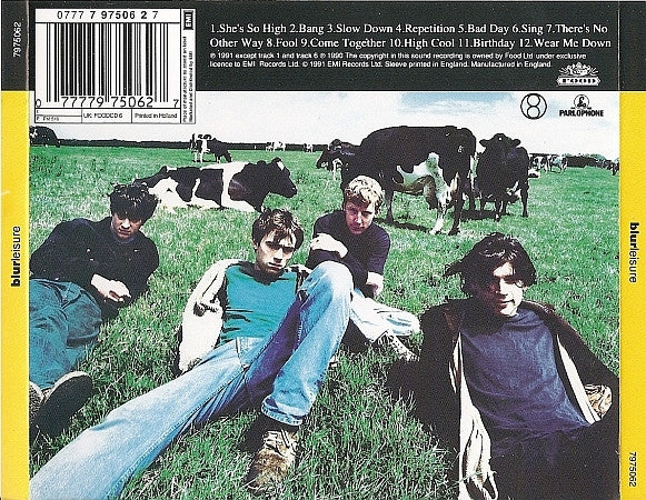 Blur : Leisure (CD, Album, RE)