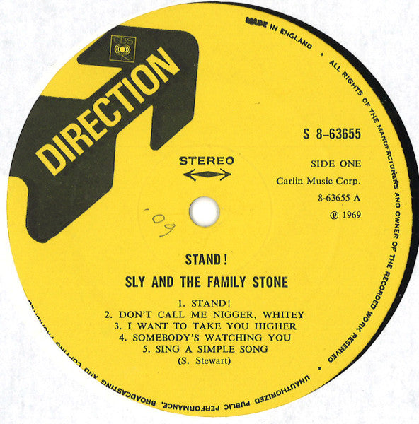 Sly And The Family Stone* : Stand! (LP, Album)