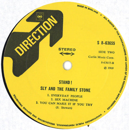 Sly And The Family Stone* : Stand! (LP, Album)