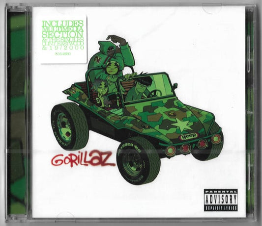 Gorillaz : Gorillaz (CD-ROM, Album, Enh, RE, RP)