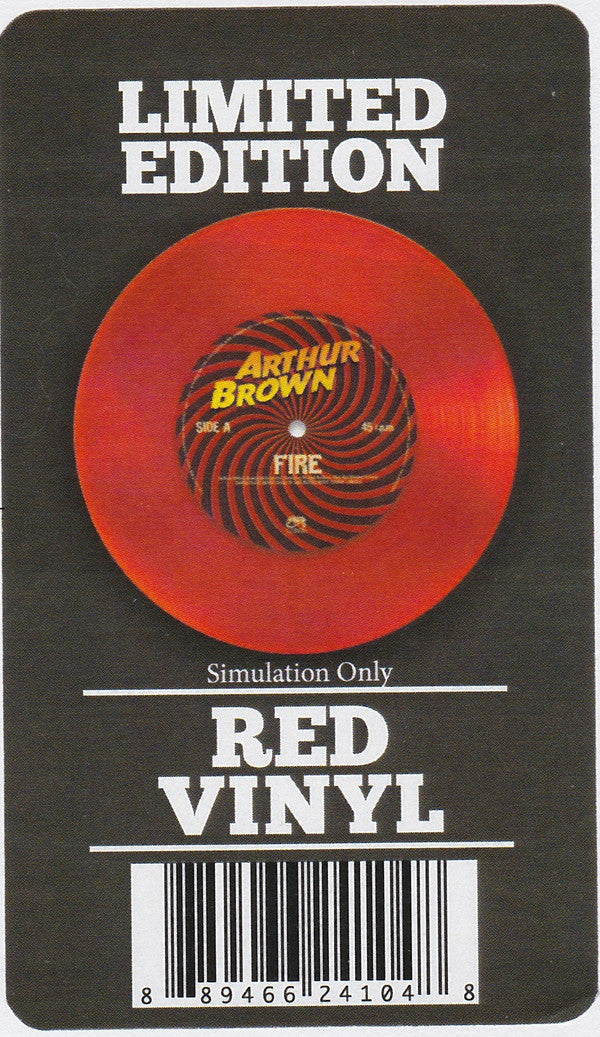 Arthur Brown : Fire (7", Single, Ltd, Red)