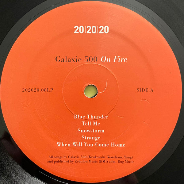 Galaxie 500 : On Fire (LP, Album, RE, RM)