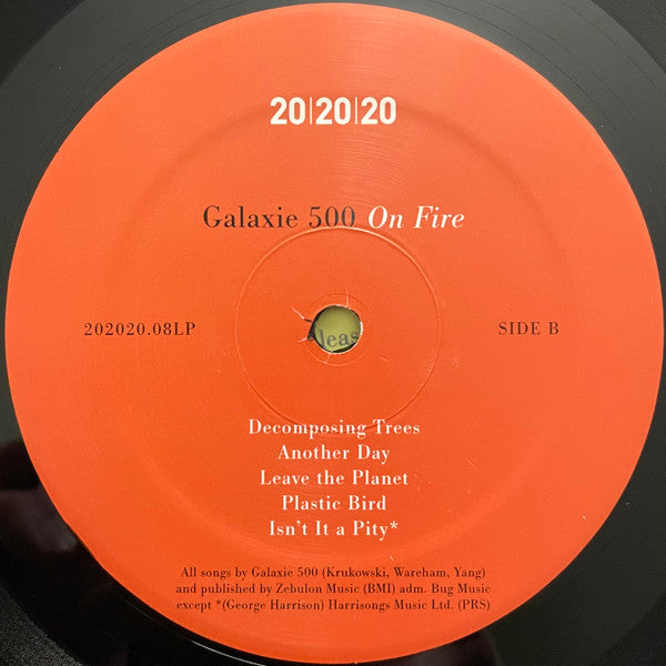 Galaxie 500 : On Fire (LP, Album, RE, RM)