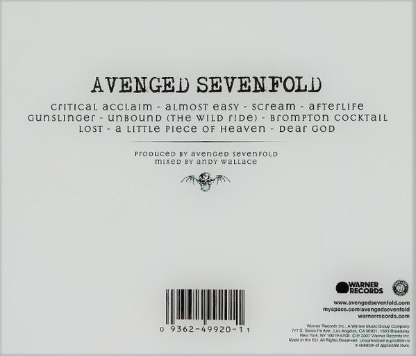 Avenged Sevenfold : Avenged Sevenfold (CD, Album, RP)