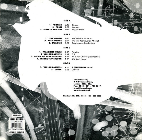 Various : Across Uneven Terrain - A FatCat Records Compilation 1997 - 1999 (2xLP, Comp)