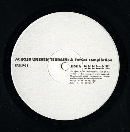 Various : Across Uneven Terrain - A FatCat Records Compilation 1997 - 1999 (2xLP, Comp)