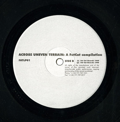 Various : Across Uneven Terrain - A FatCat Records Compilation 1997 - 1999 (2xLP, Comp)