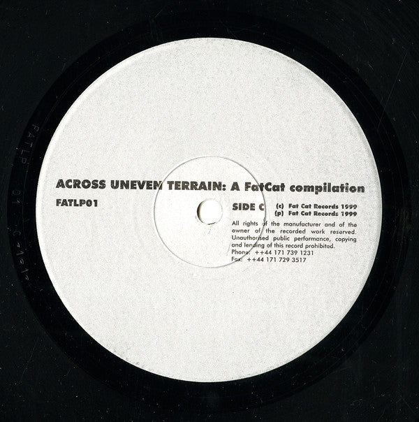 Various : Across Uneven Terrain - A FatCat Records Compilation 1997 - 1999 (2xLP, Comp)