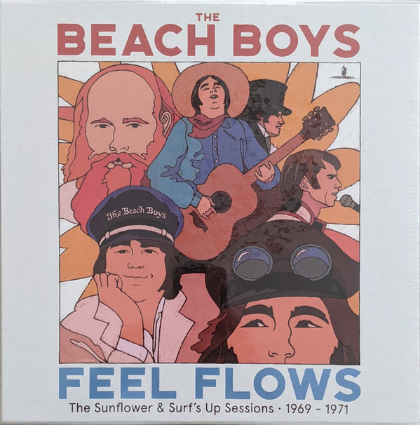 The Beach Boys : Feel Flows (The Sunflower & Surf's Up Sessions • 1969-1971) (LP, Album, RE, Blu + LP, Comp, Blu + LP, Album, RE)