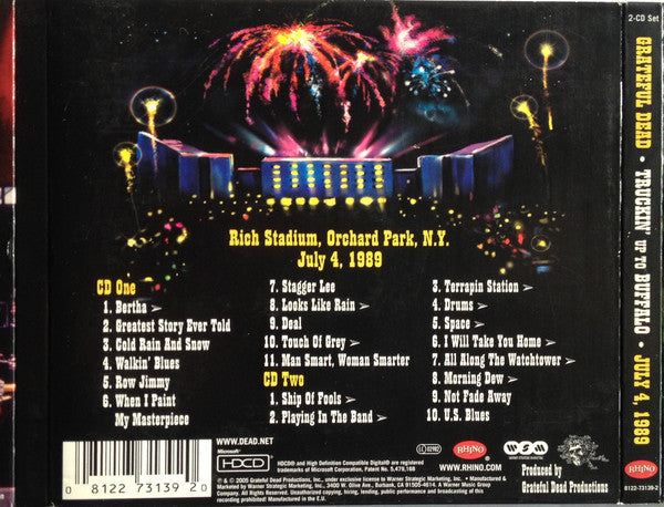 Grateful Dead* : Truckin' Up To Buffalo (2xHDCD, Album, Dig)