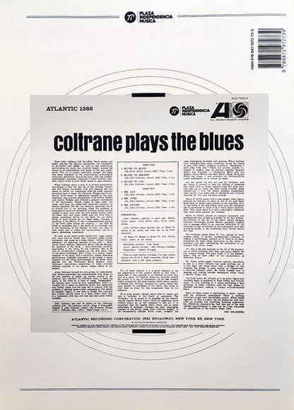 John Coltrane : Coltrane Plays The Blues (LP, Album, RE, RM)