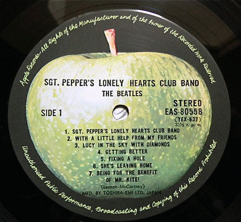 The Beatles = ザ・ビートルズ* : Sgt. Pepper's Lonely Hearts Club Band = サージェント・ペパーズ・ロンリー・ハーツ・クラブ・バンド (LP, Album, RE, Gat)