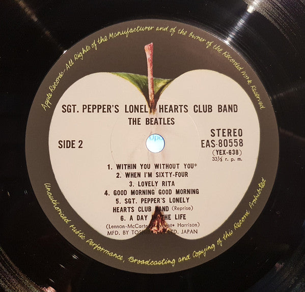 The Beatles = ザ・ビートルズ* : Sgt. Pepper's Lonely Hearts Club Band = サージェント・ペパーズ・ロンリー・ハーツ・クラブ・バンド (LP, Album, RE, Gat)