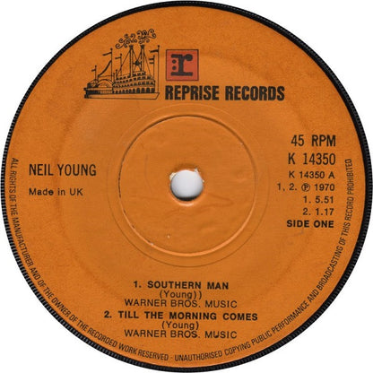 Neil Young : Southern Man (7", EP)