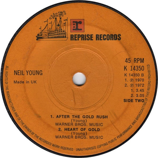 Neil Young : Southern Man (7", EP)