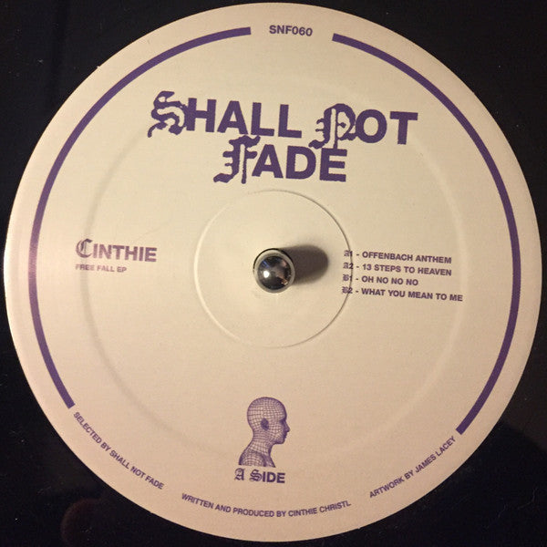 Cinthie : Free Fall EP (12", EP)