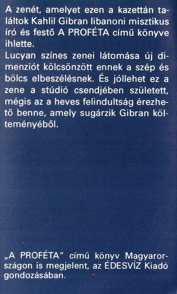 Lucyan (2) : Próféta (Cass, Album)