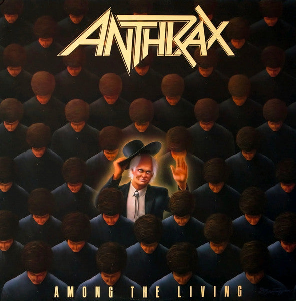 Anthrax : Among The Living (LP, Album, RE, 180)