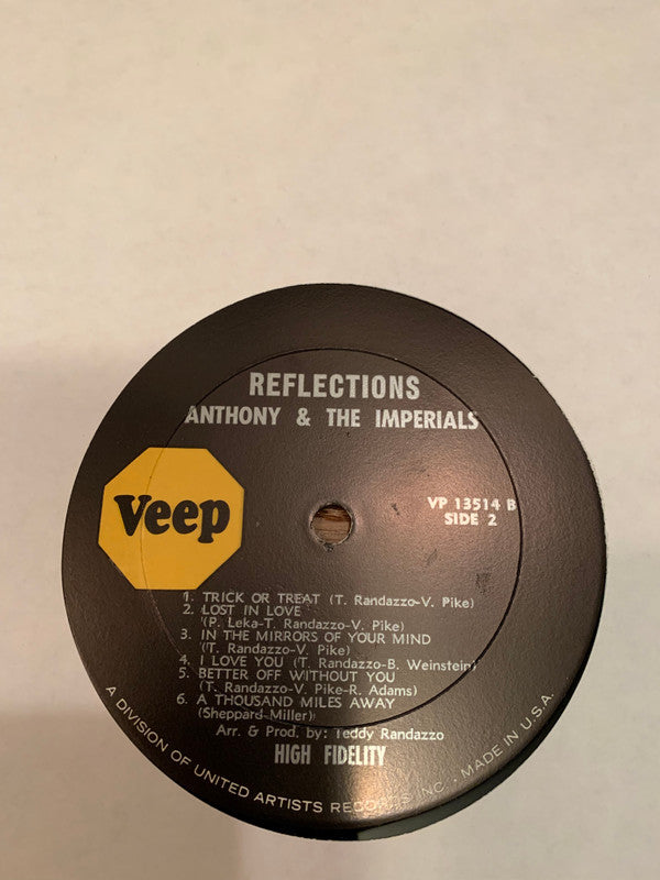 Anthony And The Imperials* : Reflections (LP, Album)