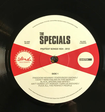 The Specials : Protest Songs 1924-2012 (LP, Album, Ltd, Alt)